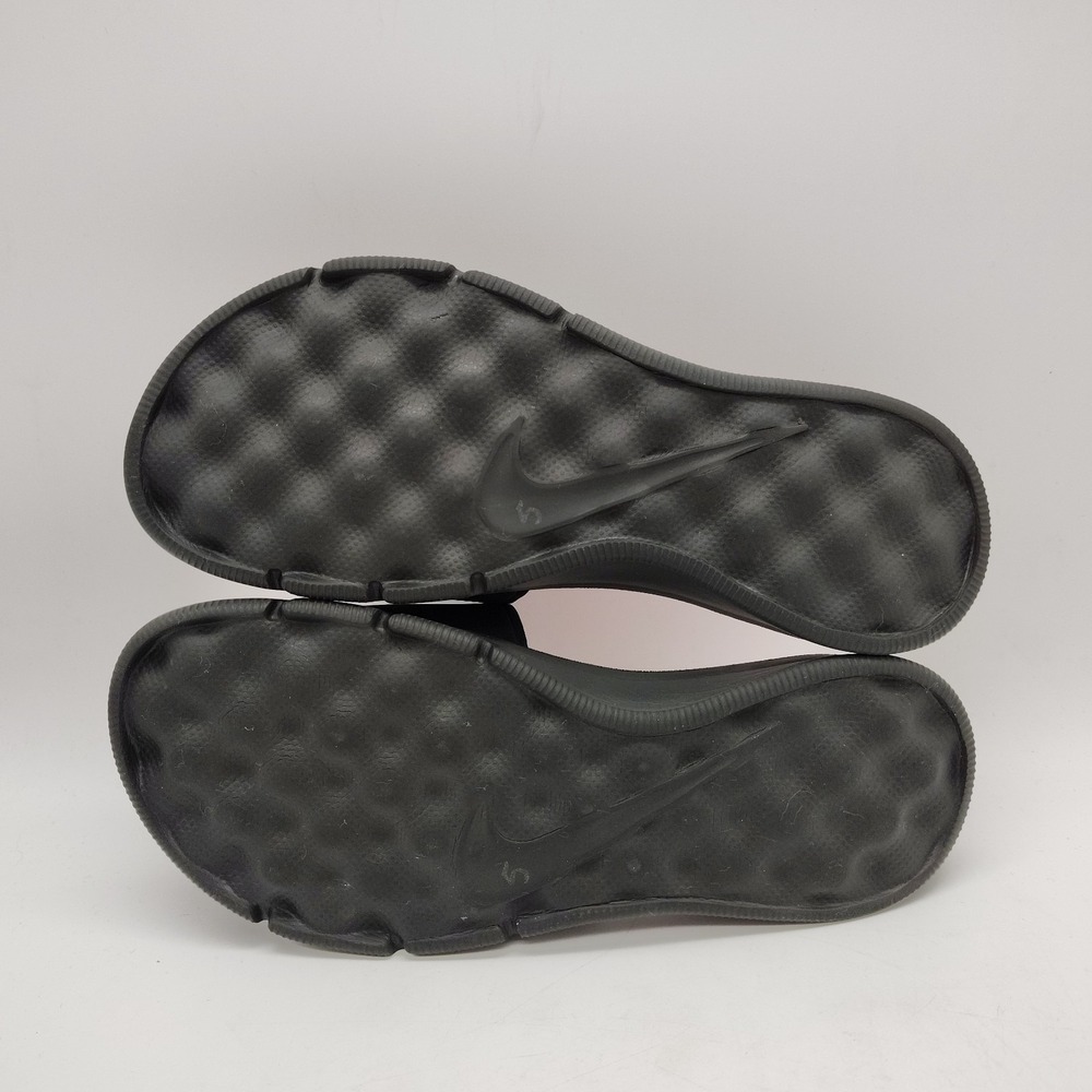 Nike Ultra Comfort Footbed Hot Pink And Black Straps Sandals Size 8 - Picture 6 of 6